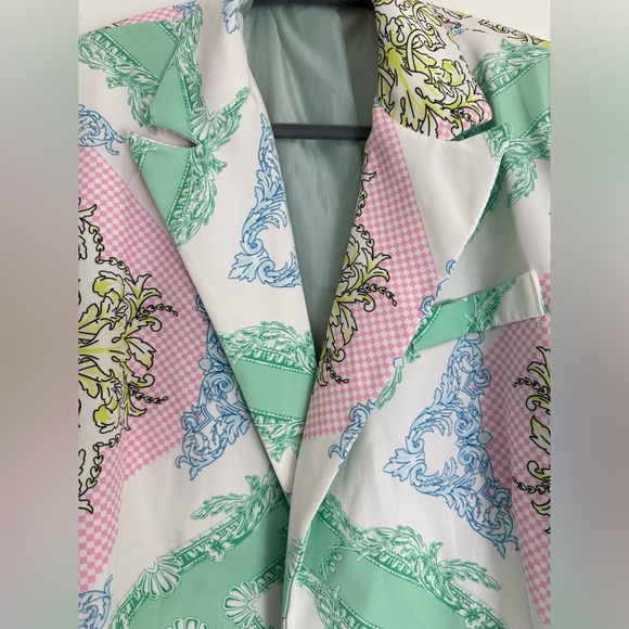 Boohoo: Padded Shoulders Lined Blazer us 6 - Picture 2 of 9